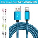 6ft 10ft USB Fast Charging Charger Cable For iPhone 14 13 12 11 7 8 6 iPad Cord