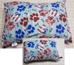 My Pillow Travel Case - Roll N Go +- FLANNEL DESIGNS -FREE Ship & Gift Wrap!