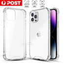 Clear Shockproof Bumper Case Cover For iPhone 15 14 13 12 11 Pro Max XS XR Plus