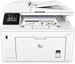 HP, Monochrom, LaserJet Pro M227fdw Laserdrucker Multifunktionsgerät (Schwarzweiß Drucker, Scanner, Kopierer, Fax, WLAN, LAN, Airprint) weiß
