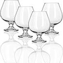 Circleware 44593/6 Biltmore Cognac Wine Brandy Snifter Whiskey Glasses, Set of 4 All- All-Purpose Elegant Party Beverage Glassware Drinking Cups for, Beer, Liquor and Bar Decor, 11.5 oz, Clear