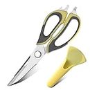 MOEIDO Ciseaux Kitchen Scissors Stainless Steel Home Use Shears Tool for Chicken Poultry Fish Meat Vegetables Herbs Design Scissors