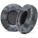 WC Extra Thick Replacement Earpads for Beats Solo 2 & 3 by Wicked Cushions - Ear Pads for Beats Solo 2 & 3 Wireless ON-Ear Headphones - Soft Leather, Luxury Memory Foam, Strong Adhesive | Black Camo