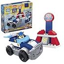 MEGA Mattel Games, Bloks PAW Patrol Chase's City Police Cruiser, 1 Poseable Chase Figure, 30 Mini Building Blocks, ​Building Toys for Toddlers, Ages 3+, GYJ00,