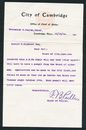 1904 Boston Red Sox Vendor Application Letter PENNANTS!!!!!