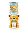 Premsons® Mini Cartoon Water Dispenser Cute Simulation Cartoon Kitchen Toy for Children Home Kitchen (Tiger) -200ml