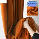 Luxury Thermal Curtains Room Blackout Hall Warm Elegant Anti-cold Insulating