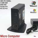Micro Computer PC 500MHZ Windows 98 2000 XP 80GB 2x RS-232 Parallelo Lpt 512MB
