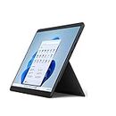 Microsoft Surface Pro 8 - 13 Inch 2-in-1 Tablet PC - Black - Intel Core i5, 8GB RAM, 256GB SSD - Windows 11 Home - Device only, 2021 model