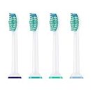 Toothbrush Replacement Heads Compatible with Philips Sonicare,Replacement Brush Heads with Soft Dupont Bristles Electric Toothbrush Replacement Heads for Oral Health
