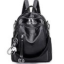 SYKT Backpack Purse for Women Fashion School PU Leather Purse and Hangbags Shoulder Bags