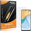 SWIDO Screen Protector Compatible with ZTE Blade V50 Vita [Pack of 4] Anti-Reflective Matte Anti-Glare High Hardness Glass Film Screen Protector Tempered Glass Film