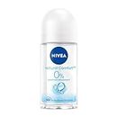 NIVEA Natural Comfort 0% Aluminum 48H Roll-On Deodorant, 50ml