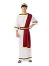 Multicolor Greek God Costume for Adult - 1 Set, Perfect for Themed Parties, Historical Role Play & More