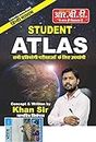 Rbd Student Atlas By Khan sir ( With India Map Book) Hindi Medium
