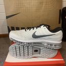 NIKE AIR MAX 2017 mens sneakers 849559-100 white black US Size 13 / UK Size 12