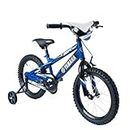 Yamaha 16 Inch BMX for Kids | Coaster Brake, Detachable Training Wheels | Safe Pedal Powered Bicycle for Toddlers Ages 4-8 | Adjustable Seat | Great for Boys & Girls