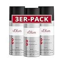 s.Oliver® Men I 3er Pack - Deodorant - markant-maskulin - zuverlässig frisch I 150ml Aerosol Spray