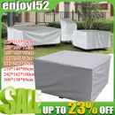 Cubierta de muebles de exterior impermeable terraza jardín mesa silla protector contra el polvo