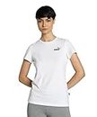 Puma Women's Printed Regular Fit T-Shirt (677814_White