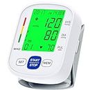 Blood Pressure Monitor for Home Use, Wrist Accurate Automatic Blood Pressure Machine with 2x99 Memory and 5.3"-7.67" Adjustable Wrist Cuff