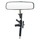 Outdorz AR-15 Rearview Mirror Decoration for Hunting & Firearms Enthusiasts - Hanging Rifle Car & Truck Accessory - Durable Resin - Unique Gift/Stocking Stuffer for Hunters & Outdoor Lovers