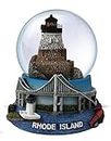Rhode Island 3D Snow Globe Water Globe Souvenir Ornament for Home car Gift for Women Kids Girls Mon Granddaughter 3 ½” T