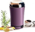 ZENOVISTA Coffee Beans Grinder Mini Travel Coffee/Spice Grind Machine Electric Blender Spice Auto Burrs Coffee Grinder Cup Household Herbal Spice Grinder