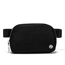 Pander 1L Fanny Pack Everywhere Belt Bag, Bum Bag Crossbody Bags for Women with Adjustable Strap (Black)