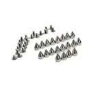THE STYLE SUTRA Pack of 20PCS Cone Spike with 20 Matching Screw for Punk Shoes Jacket Bracelet Goth Apparels Bags Clothing DIY Accessory | Leathercrafts | Leathercraft Supplies |