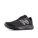 New Balance Women's Fresh Foam Arishi V4 Slip-Resistant Running Shoe, Black/Black Metallic/Black, 9