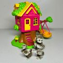 Jungle In My Pocket Monkey Hang-Out Toy Playset with Monkey Family MEG 2007