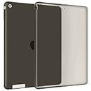 Okuli Transparent Étui Silicone Coque Housse Case Cover pour Apple iPad 2, iPad 3, iPad 4 en Noir