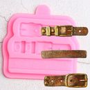 Belt Buckle Silicone Mold DIY Border Cupcake Topper Mould Cake Decorating Tools