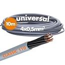 Lapp 1119754 Ölflex Classic 110 PVC Control Cable 4 x 0.5 mm² Without Green/Yellow Protective Conductor I Control Cable 4 Core I Cable 4 Core 10 m