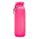 NEW Bubi Pink Water Bottle 22 oz BPA Free Foldable Collapses Soft Silicone