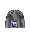 New Era Dallas Cowboys NFL Salute to Service 2023 Black Cuff Knit Beanie