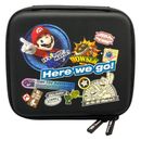 HORI Nintendo 2DS Tasche Super Mario Spiele Schutzhülle 18x16cm Schwarz Case