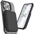 Ghostek EXEC iPhone 14 Pro Wallet Case with MagSafe Magnetic Credit Card Holder Supports Mag Safe Accessories, Chargers and Car Mounts Phone Cover Designed for 2022 Apple iPhone14Pro (6.1 Inch) (Gray)