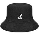 Kangol Bermuda Bucket Hat, Fashion Hats for Men and Women, Large, Black