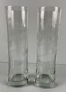 Rekorderlig Tall Cider Glasses x 2 Each 1Pint (568ml) Etched Pattern Collectable