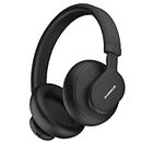 HAMMER Bash Max Over The Ear Wireless Bluetooth Headphones with Mic, Touch Control, Deep Bass, Upto 18 Hours Playtime, Bluetooth 5.3, Workout/Travel (Black)