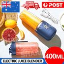 Portable Fruit Blender Personal Mini Food Smoothie Maker Mixer Juicer Shakes USB