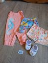 Baby Mädchen 0-3 Monate Sommerkleidung und Schuhe (B622)