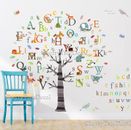 Riesige Alphabete ABC Baum Kinderzimmer Wandkunst Aufkleber Aufkleber Kinder Kinder Wohnkultur