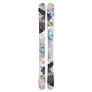 ICELANTIC Women's Maiden 101 Lightweight Durable Stable Alpine All-Mountain Freeride Snow Skis with Special Artwork, No Bindings Included, 155 cm