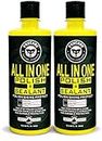 Foxcare All In One Polish + Sealant (Pack Of 2) 500Ml Each, Black