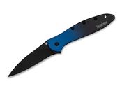 Kershaw Leek Aluminum Blue Black Gradient Black Blade Messer MagnaCut ✔️ 01KS206