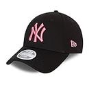 New Era York Yankees MLB cap Basecap Kappe Baseball Damen Frau Schwarz - One-Size