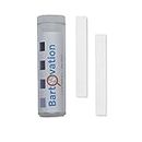 Restaurant Sanitizer Chlorine Test Paper, 10-200 ppm [Vial of 100 Paper Strips]